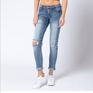 KanCan Claire Midrise Girlfriend Jeans NWT